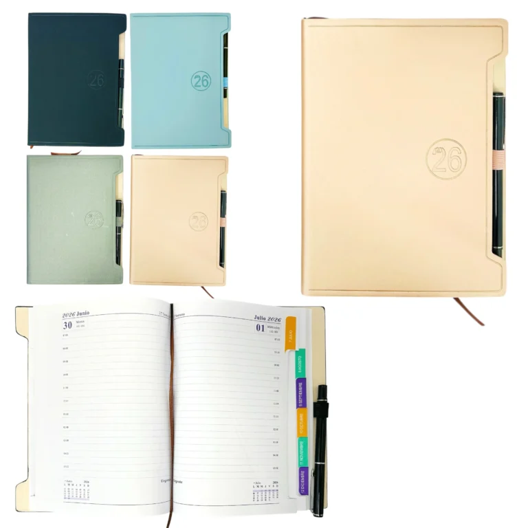 AGENDA 2026 LISO C/ LAPICERA