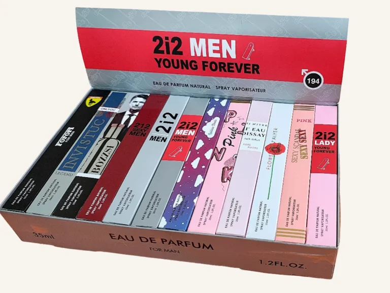 Estuche de perfumes tubo de 35ml | Internacional