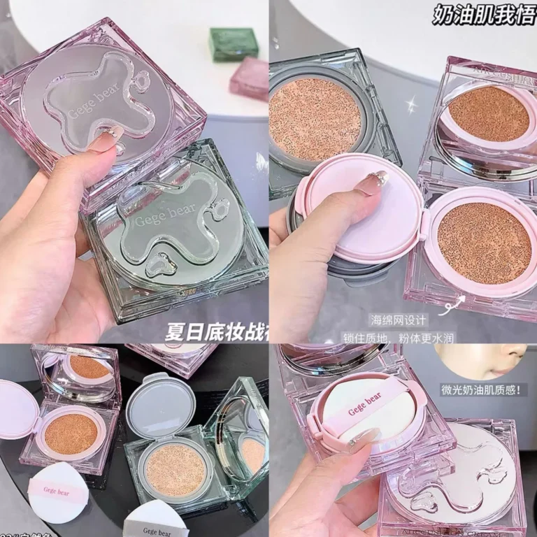 GEGE BEAR BASE C/ESPONJITA CUSHION CRISTAL NO.2029