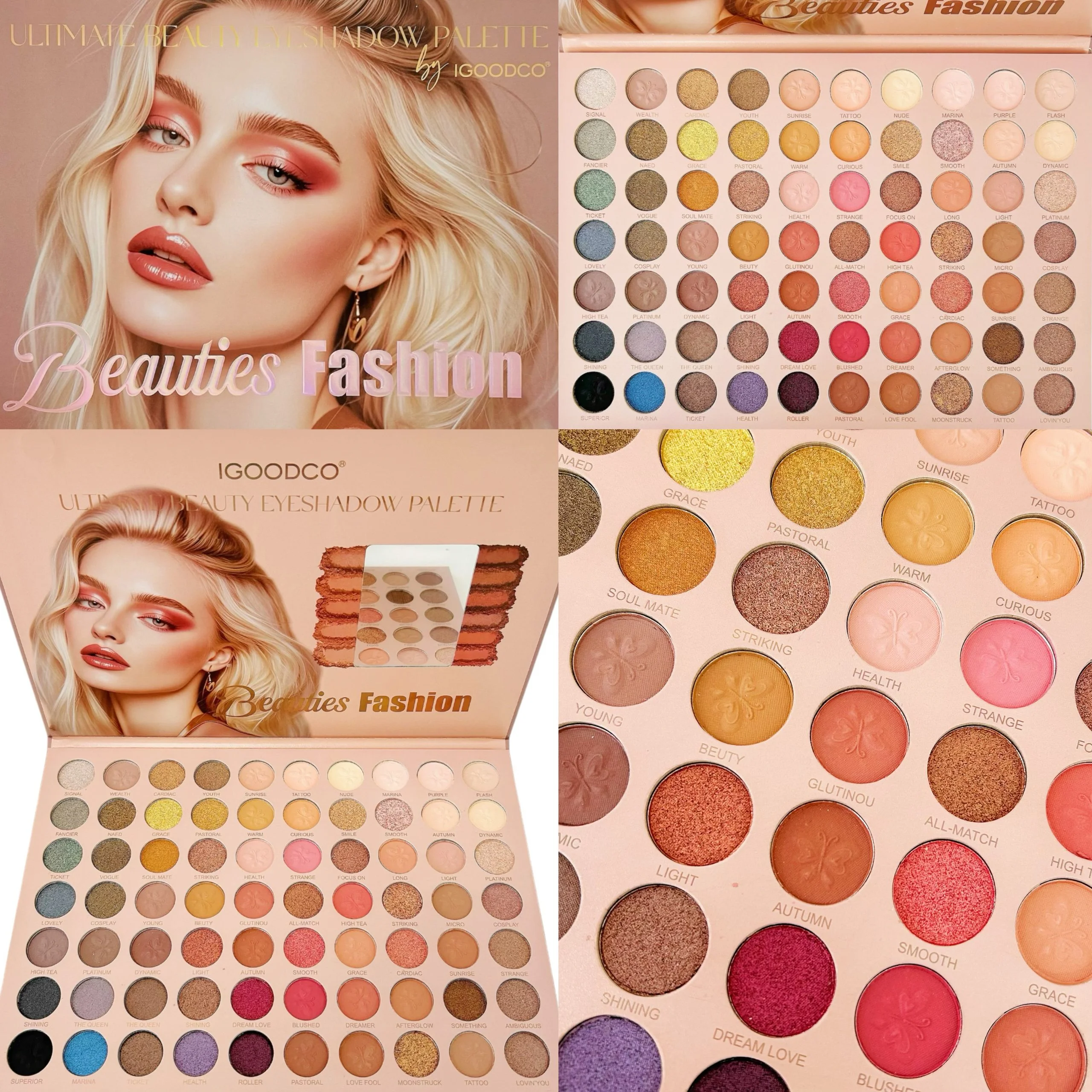 IGOODCO PALETA DE SOMBRAS 70CL.