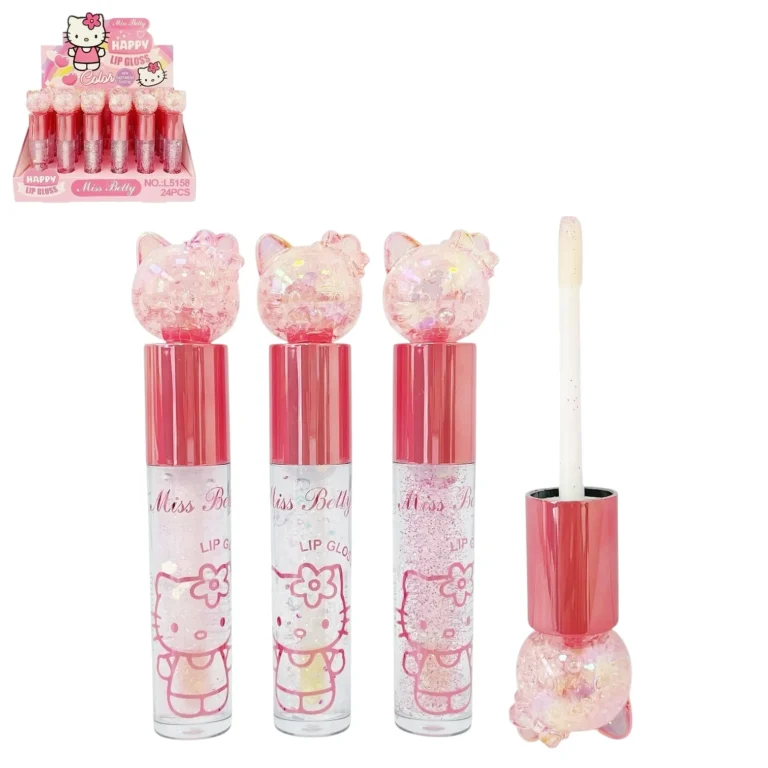 MISS BETTY LIP GLOSS KITTY METALIZADO