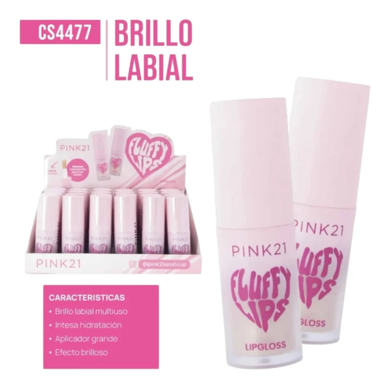 PINK 21 LIP GLOSS FLUFFY