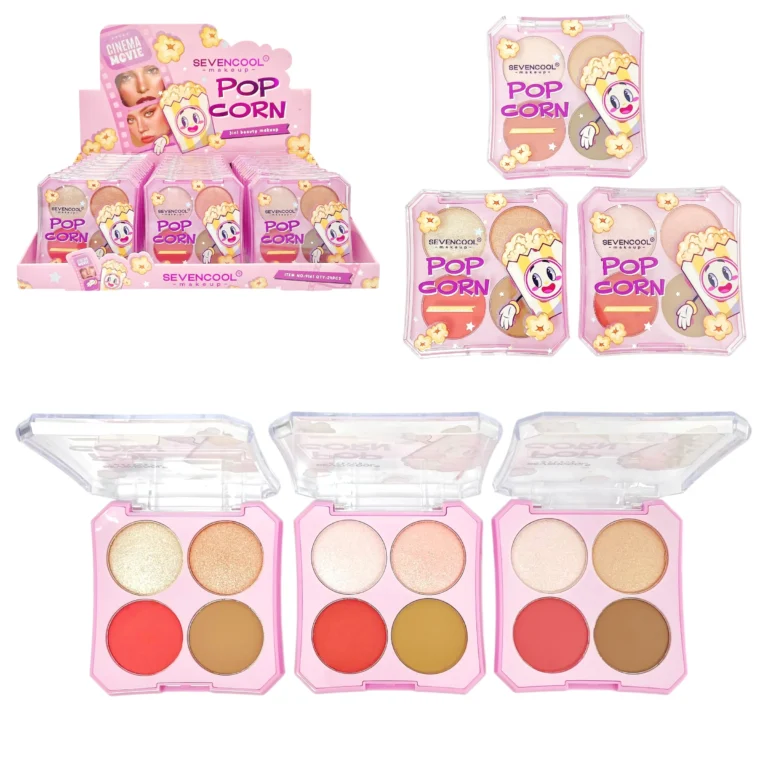 SEVENCOOL 3EN1 ILUMINADOR & RUBOR & CONTORNO