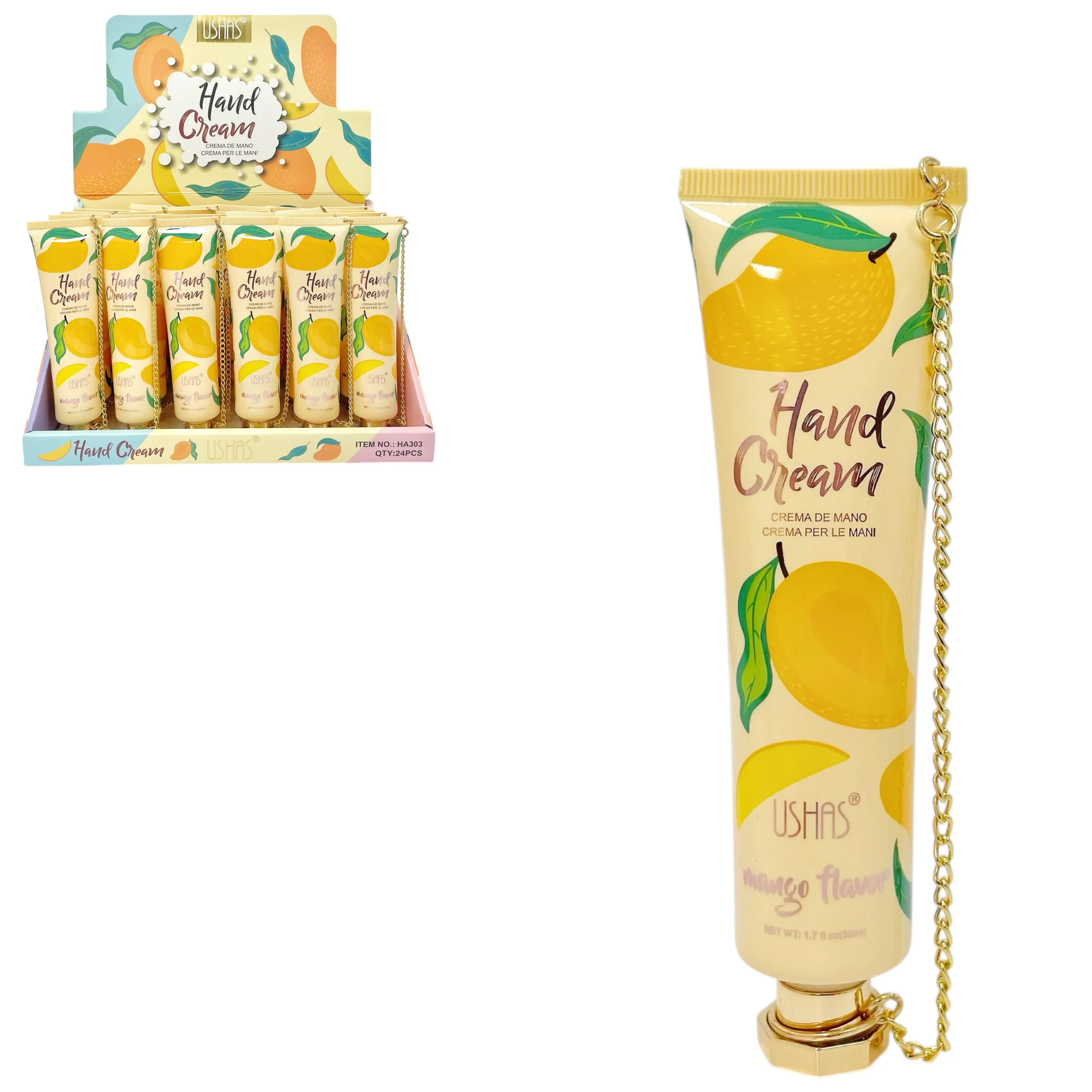 USHAS REMA DE MANO MANGO 50ML