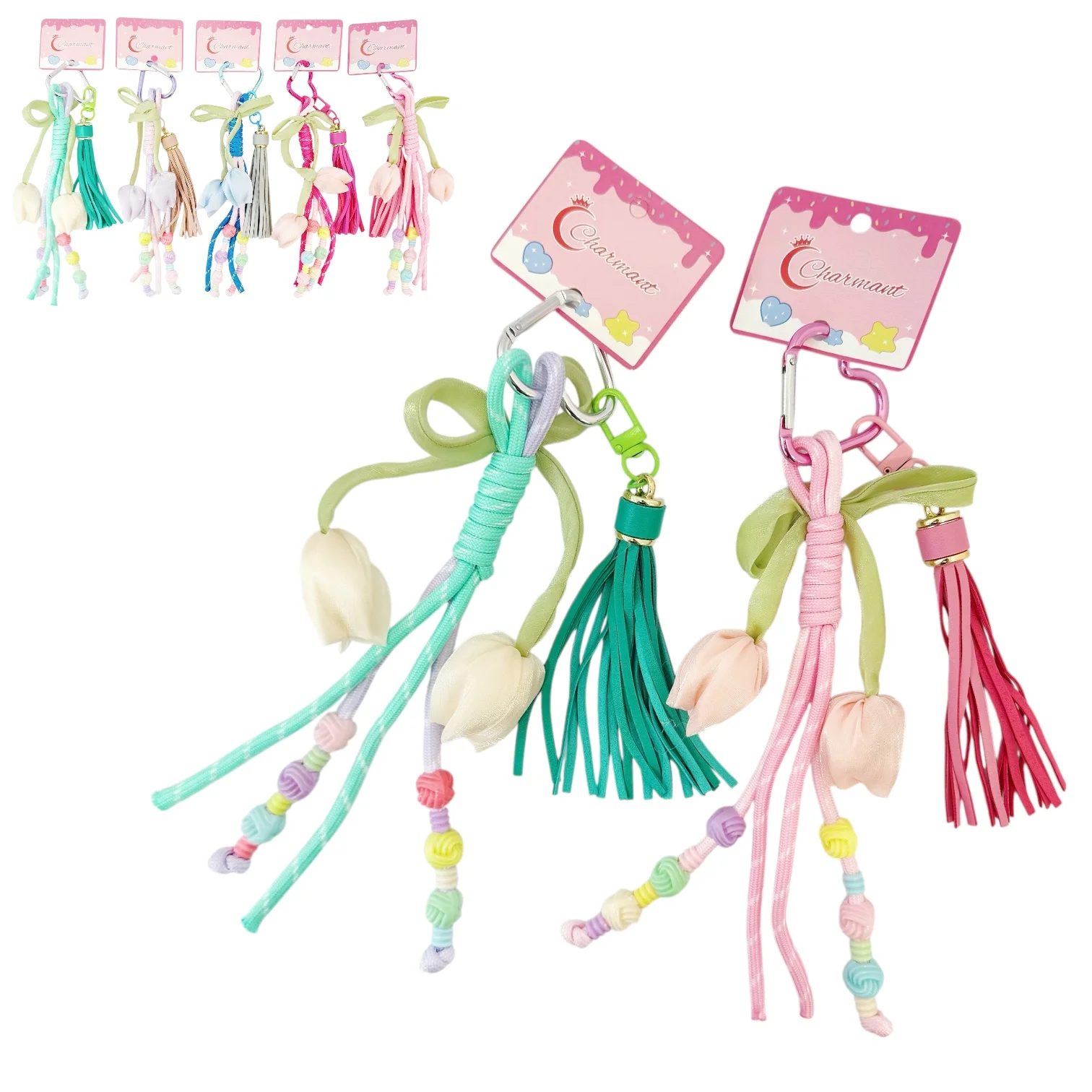 ACCESORIO FLOR COLGANTE P/ CARTERA