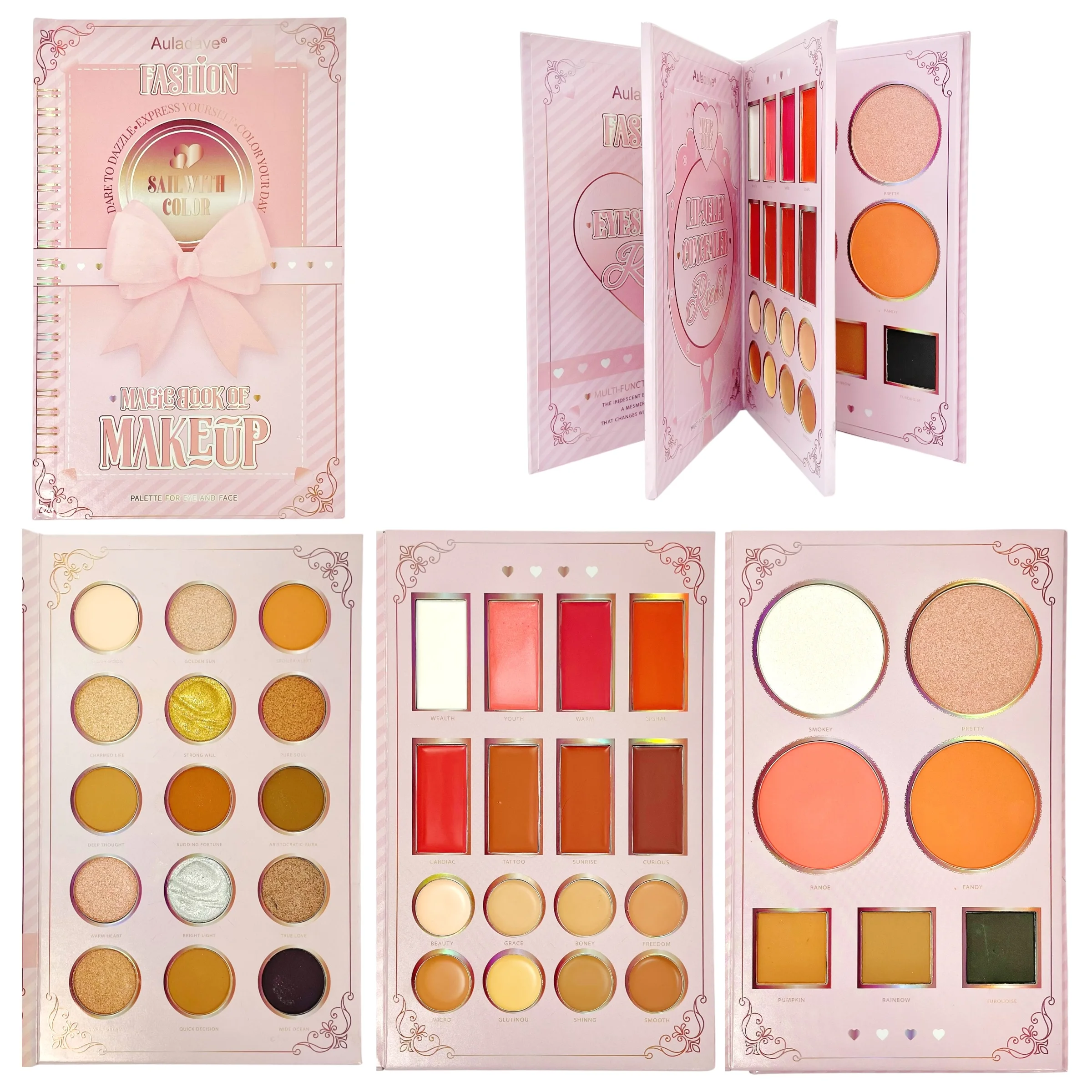 AULADAVE FASHION PALETA DE SOMBRA 38CL.