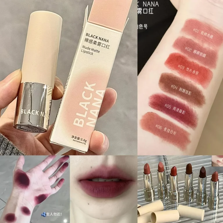 BLACK NANA LABIAL BARRA NUDE MATTE XZF-DB103 (tono 3 & 4)
