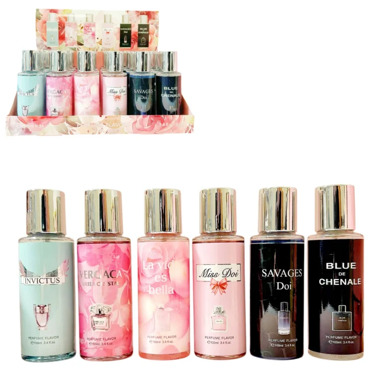 BODY SPLASH 100ML (TAPA PLATEADA)