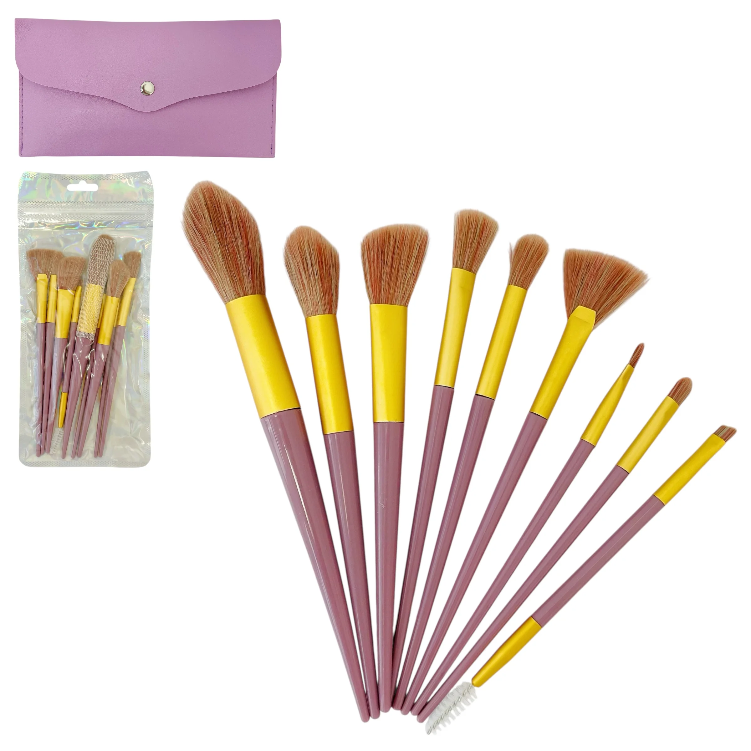 BROCHAS C/ ESTUCHE 9PCS