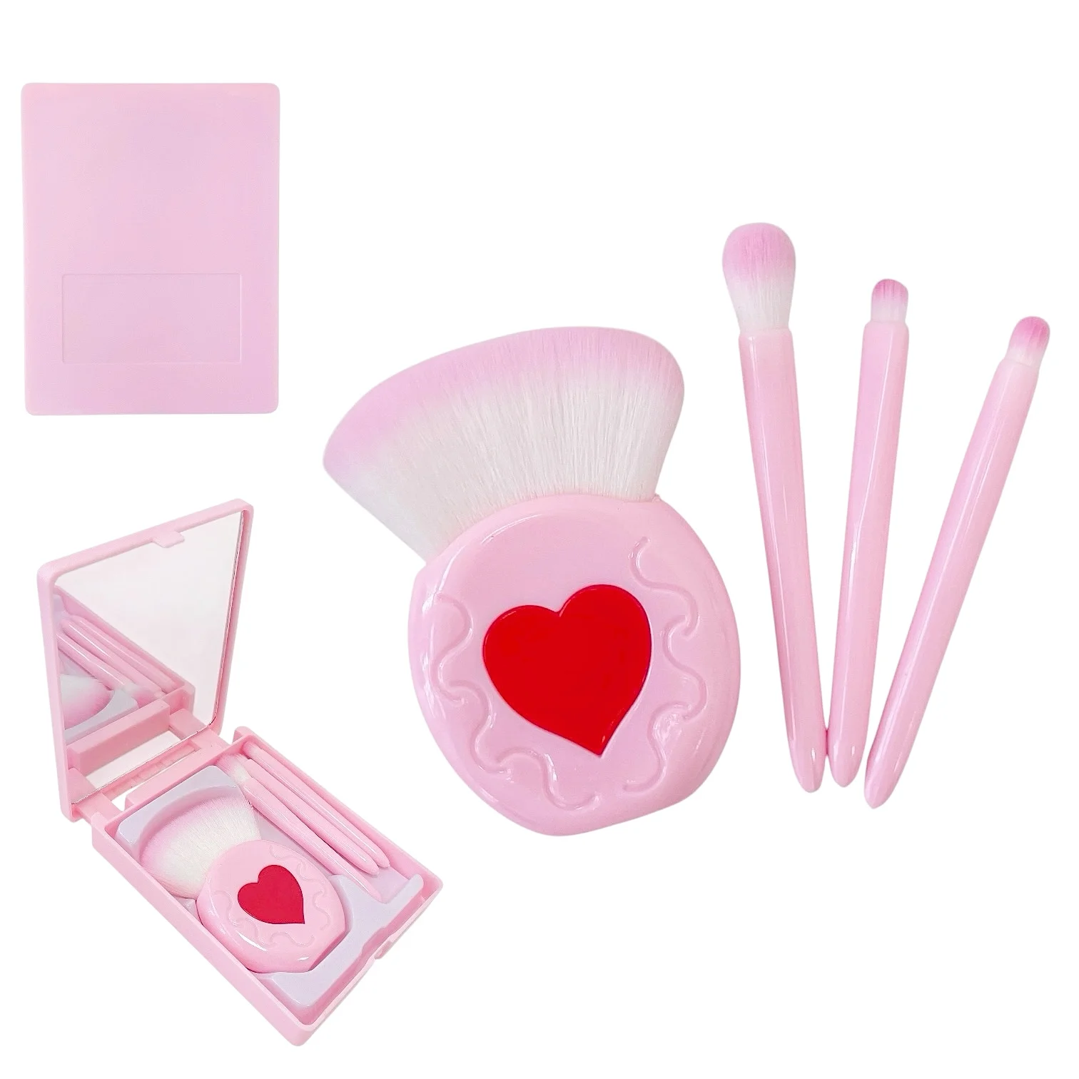 BROCHAS C/ESPEJO 4PCS -36