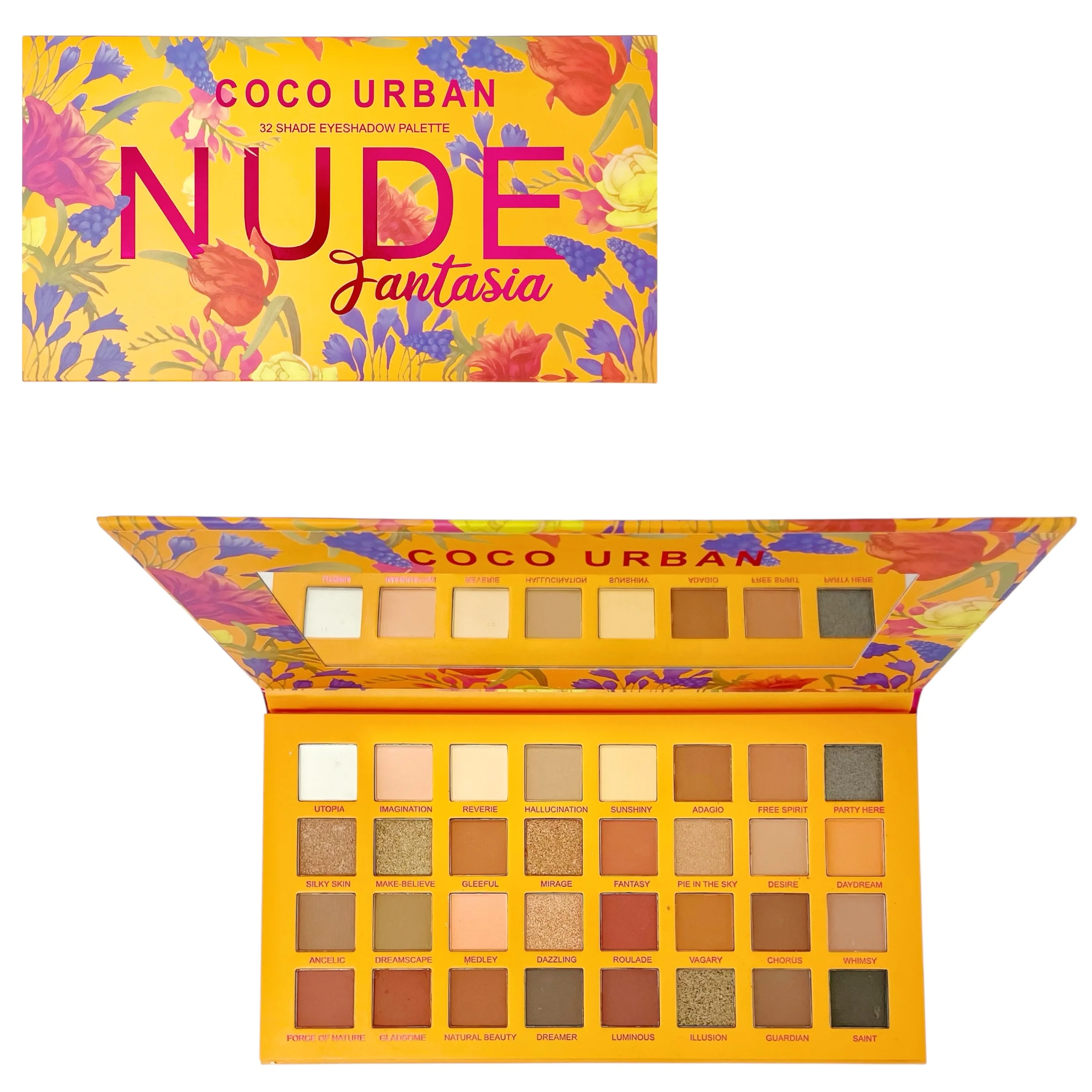 COCO URBAN NUDE FANTASIA PALETA DE SOMBRA 32CL.