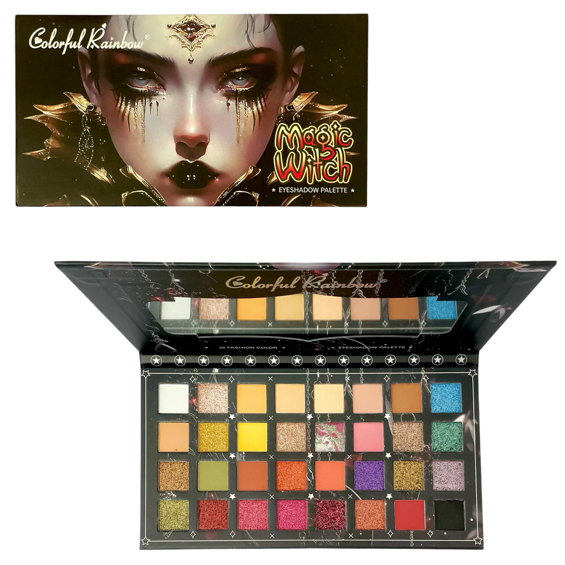 COLORFUL RAINBOW MAGIC WITCH PALETA DE SOMBRA 32CL.
