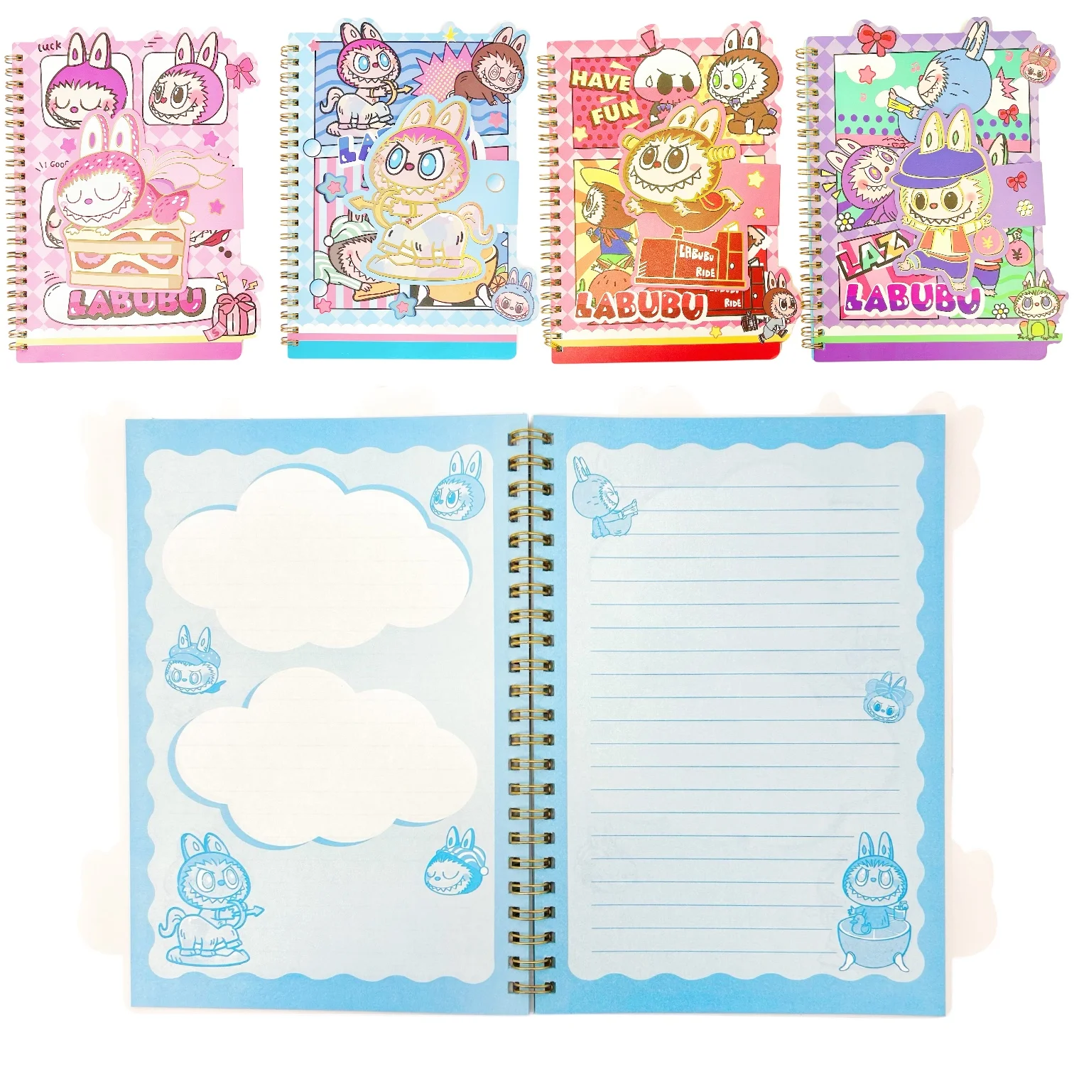 CUADERNO A5 LABUBU -5