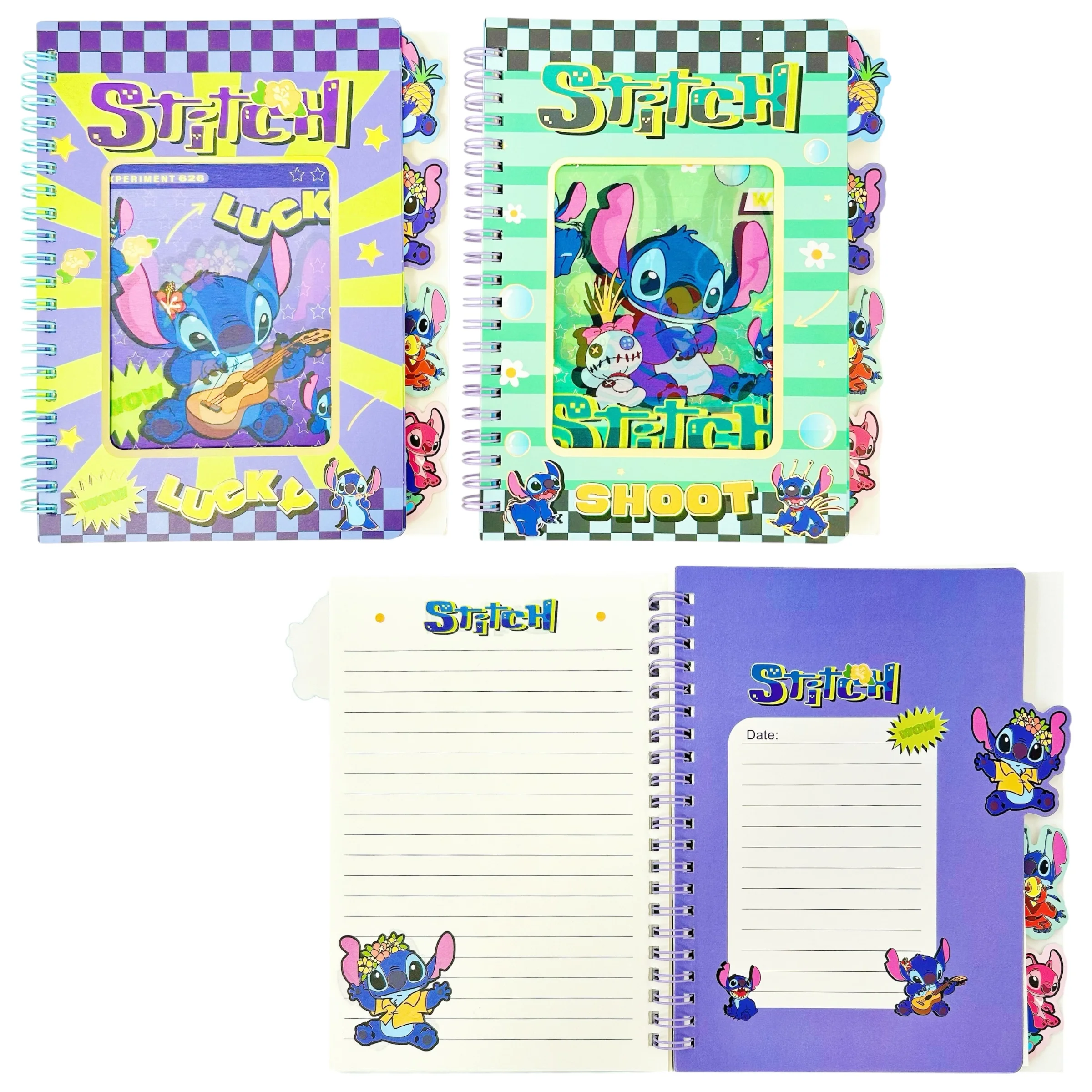 CUADERNO A5 STITCH -1/ -3