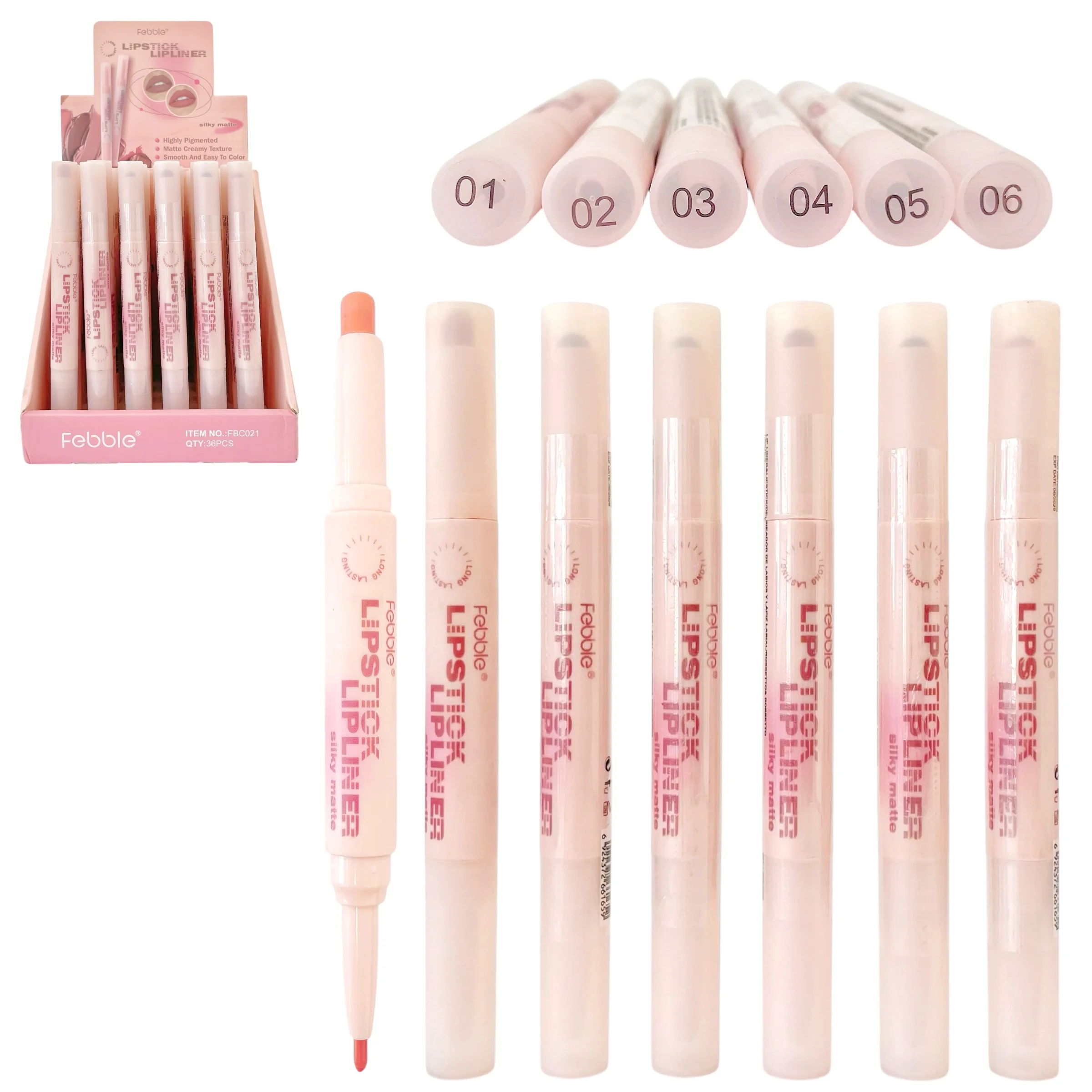 FEBBLE LABIAL RETRACTABLE LIPSTICK
