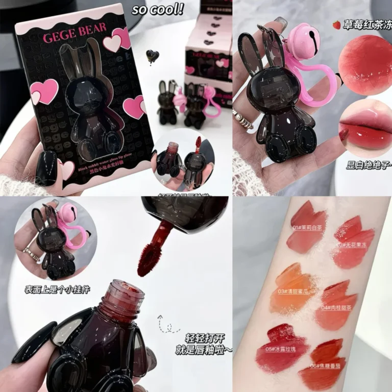 GEGE BEAR LIP CLAZE CONEJO NEGRO