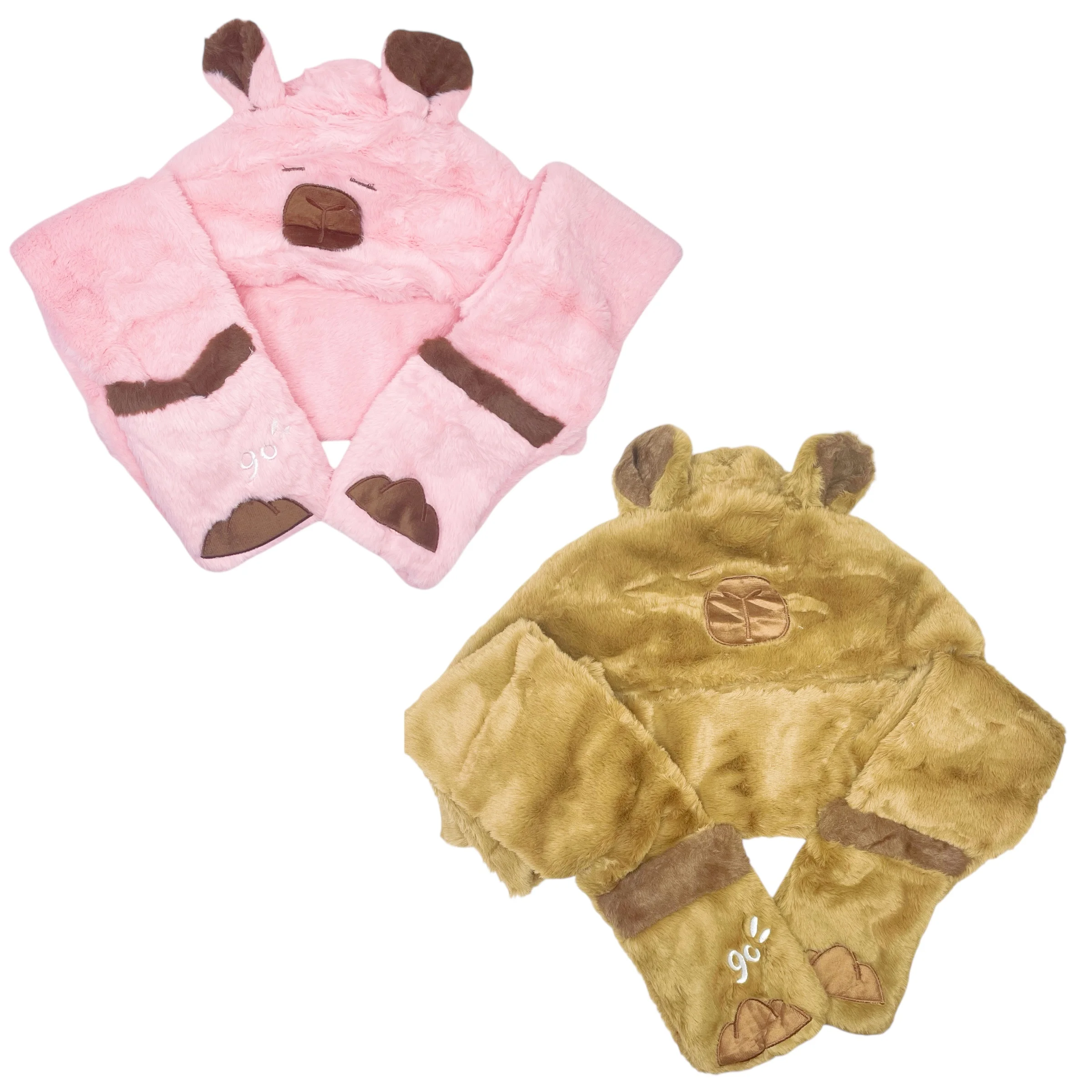 GORRO CAPIBARA INVIERNO (SOLO ROSA)