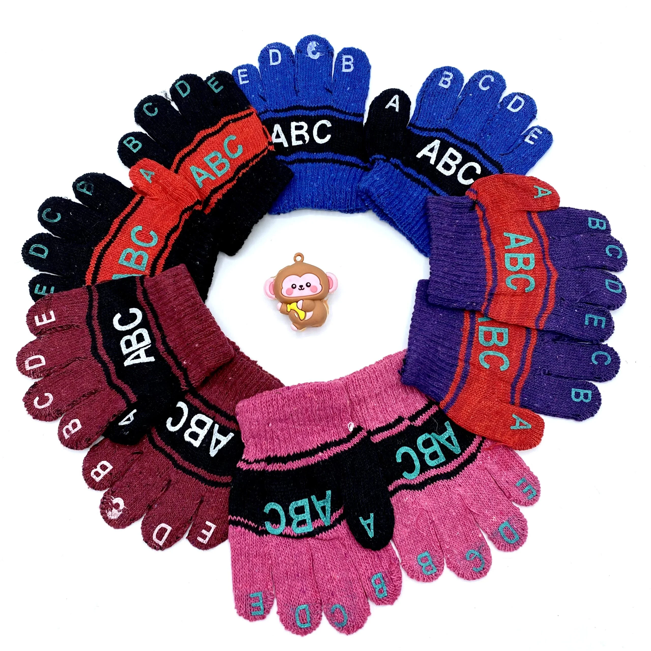 GUANTES P/ NIÑOS C/ DEDO ABC X DOCENA