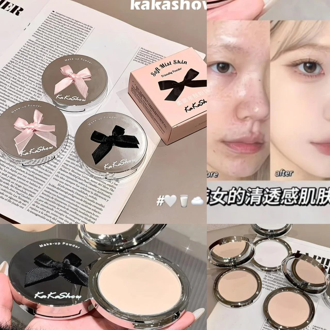 KAKASHOW POLVO COMPACTO MOÑO