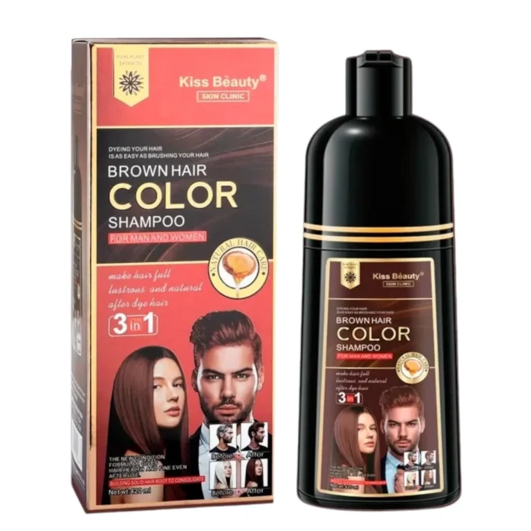 KISS BEAUTY SHAMPOO MATIZAD 3EN1 COLOR BROWN -07B
