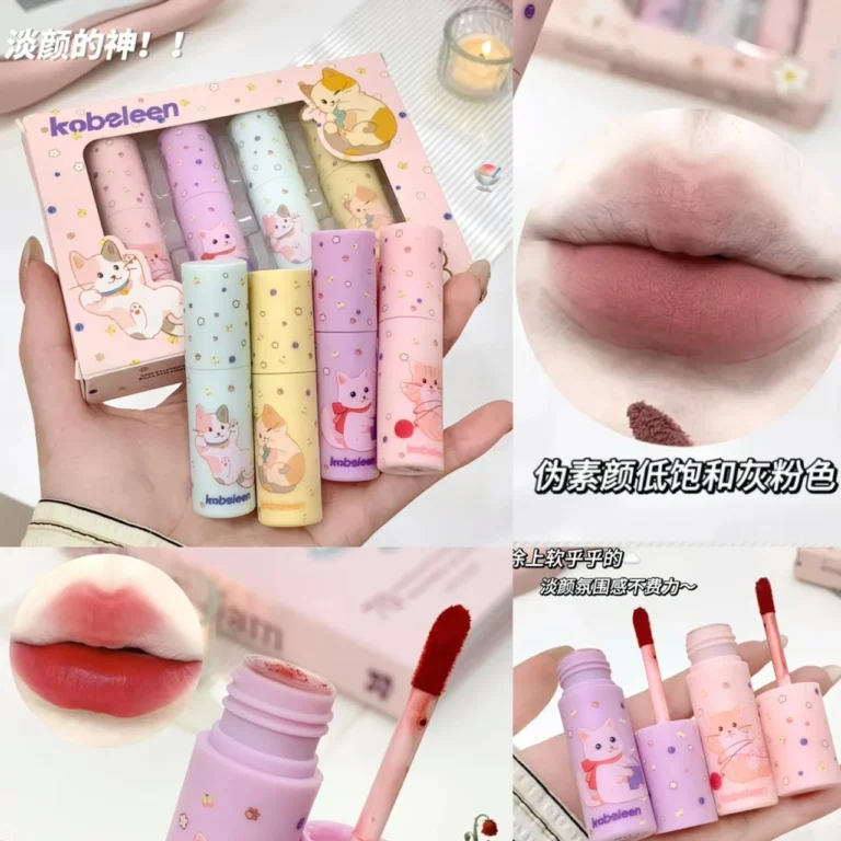KOBELEEN SET 4PCS LABIALES