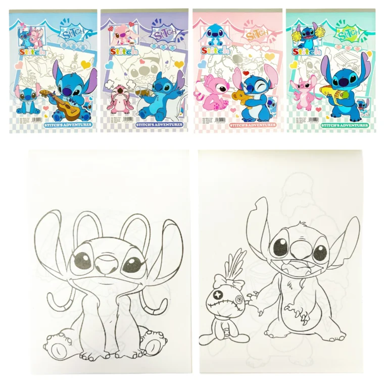 LIBRO A4 P/ COLOREAR STICH -1