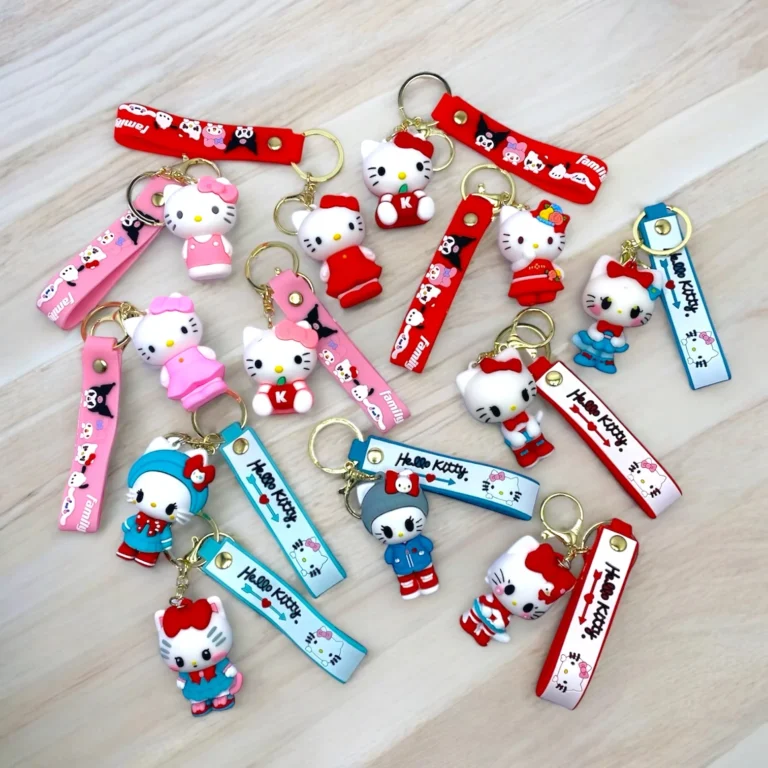 LLAVERO GOMA HELLO KITTY