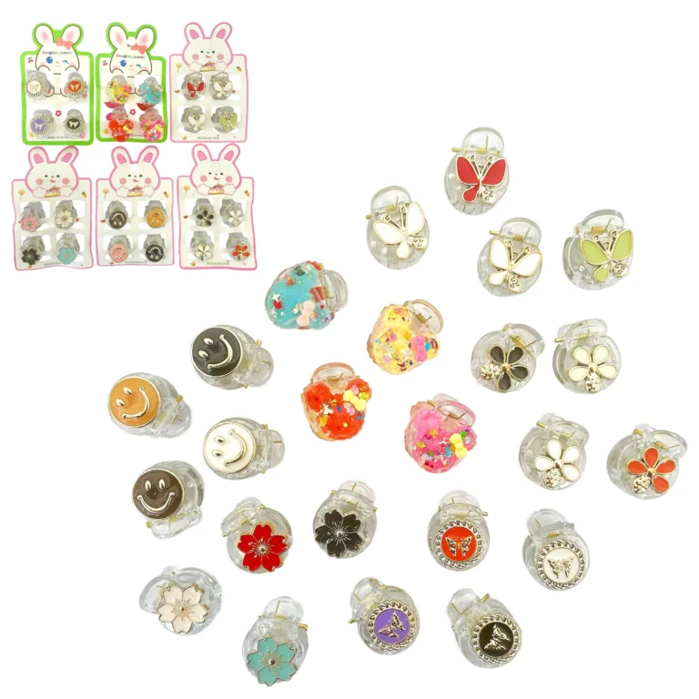MINI BROCHES 4PCS