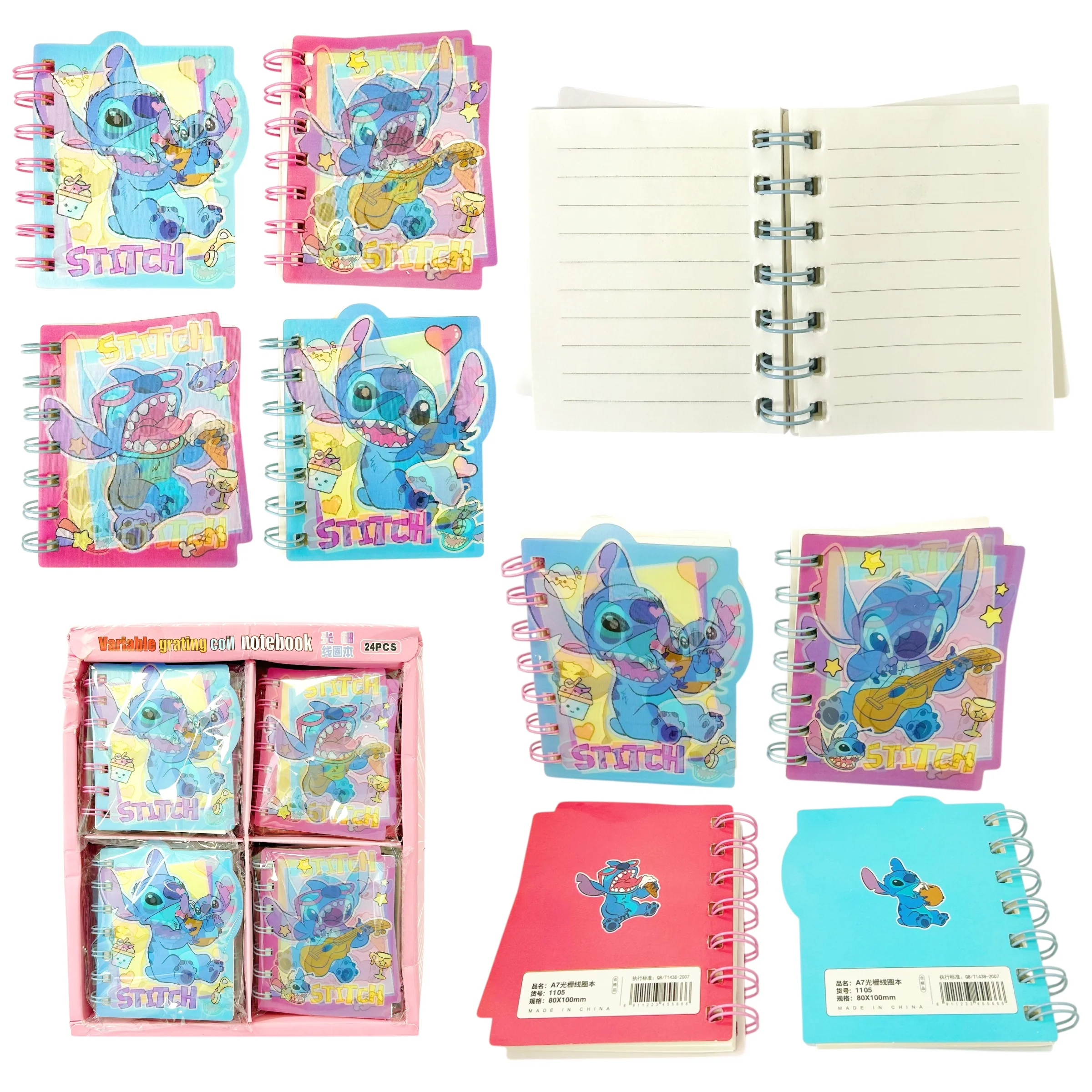 MINI CUADERNITO A7 STICH -1