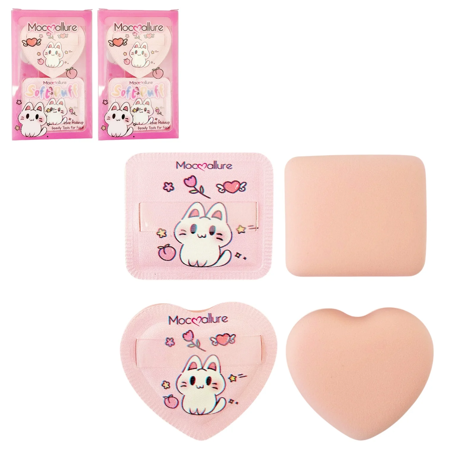 MOCALLURE ESPONJA SOFT PUFF X2