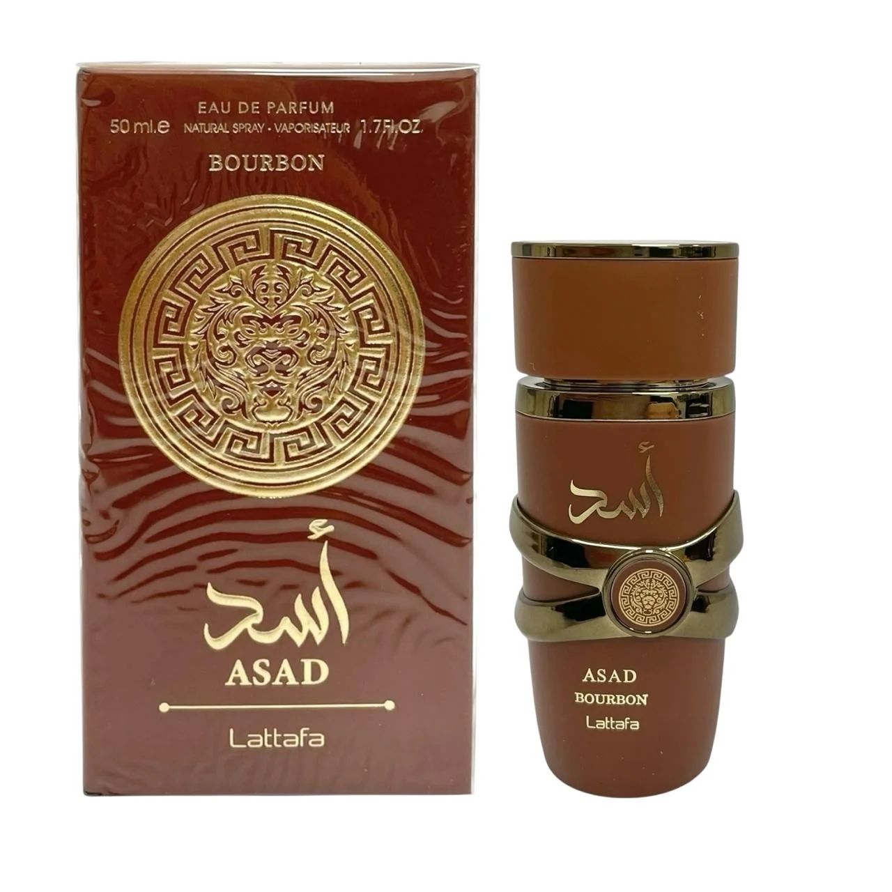 PERFUME ÁRABE HOMBRE ASAD MARRÓN 50ML LATTAFA