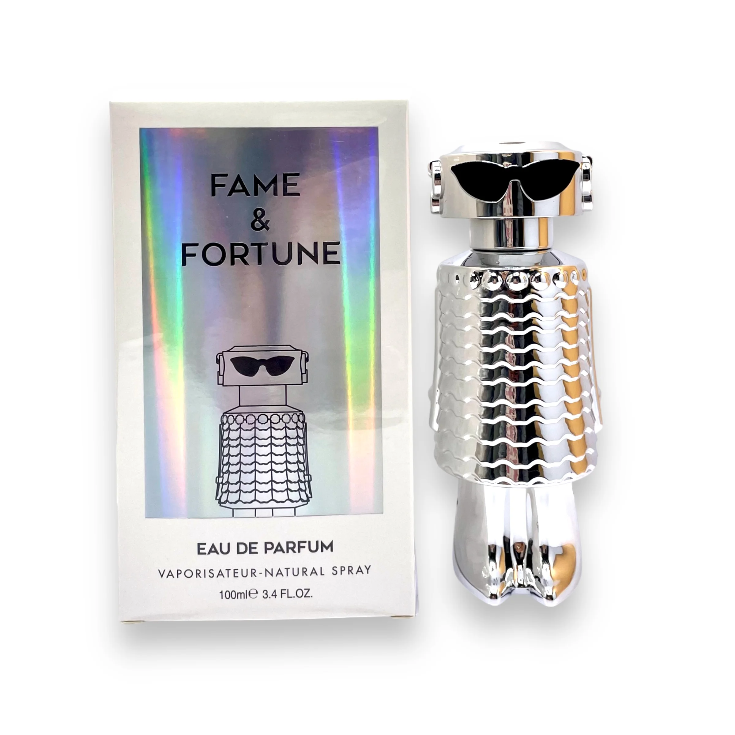 PERFUME MUJER FAME Y FORTUNE PLAT. 100ML
