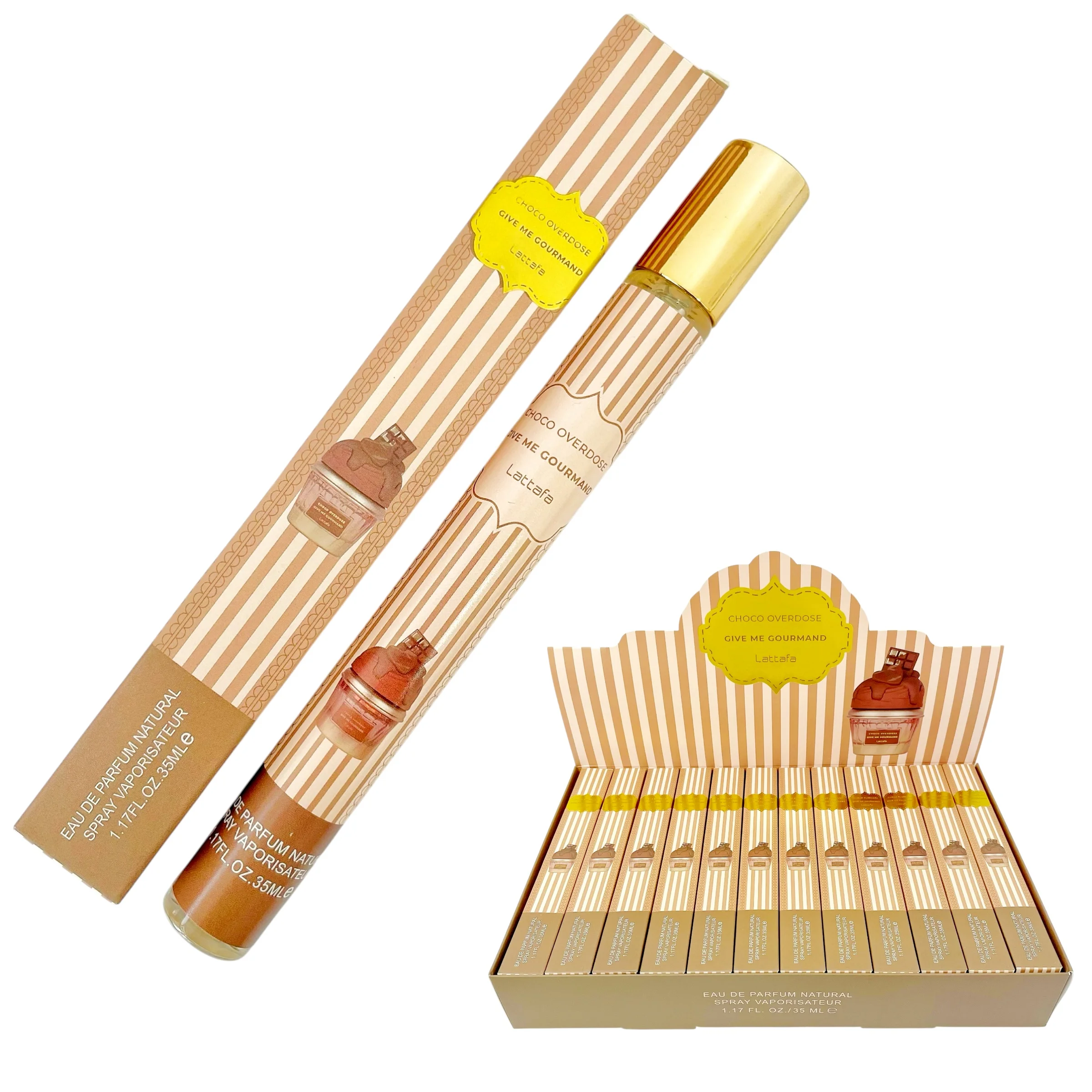 PERFUME TUBO LATTAFA CHOCO OVERDOSE 35ML