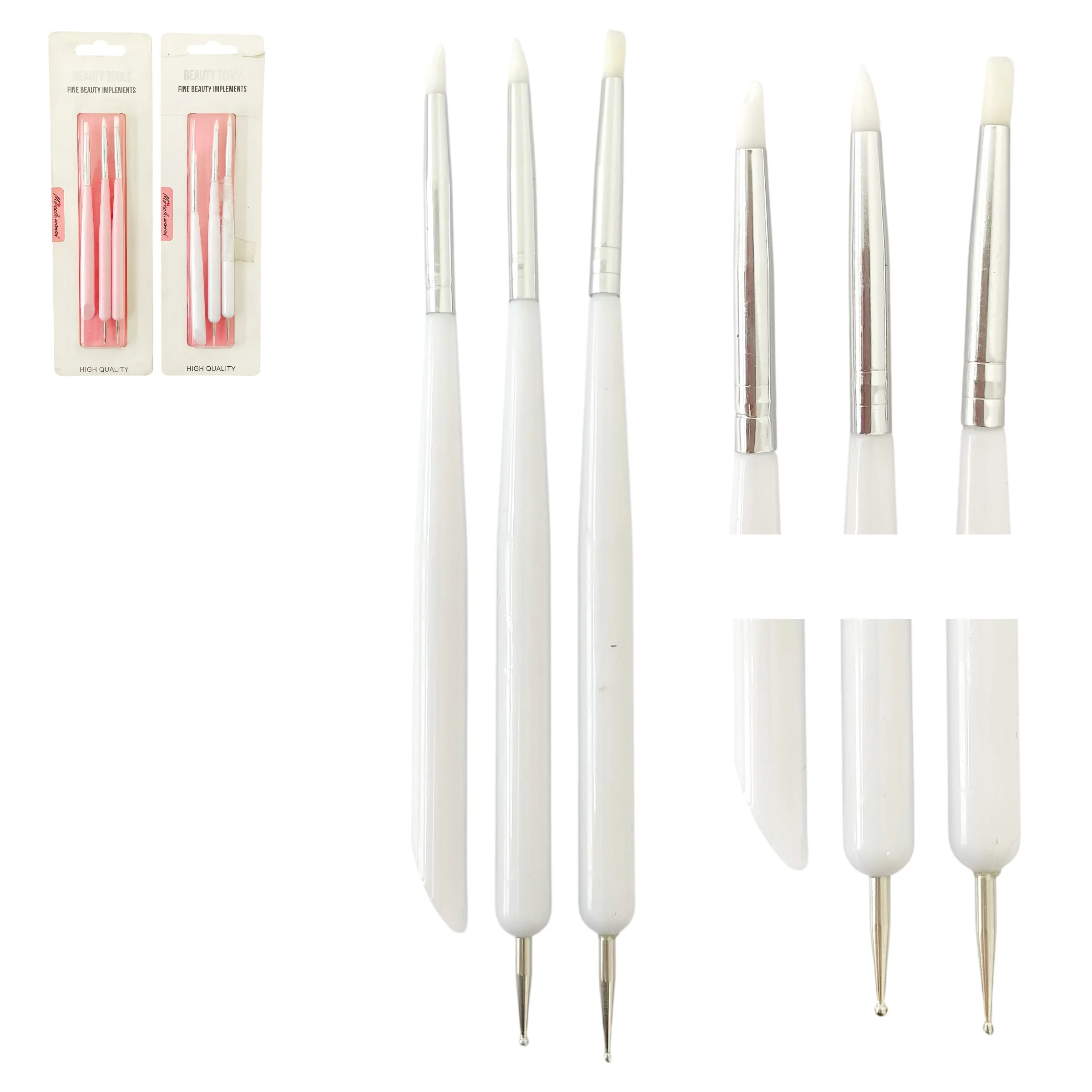 PINCEL 2PUNTAS X3PCS COD.