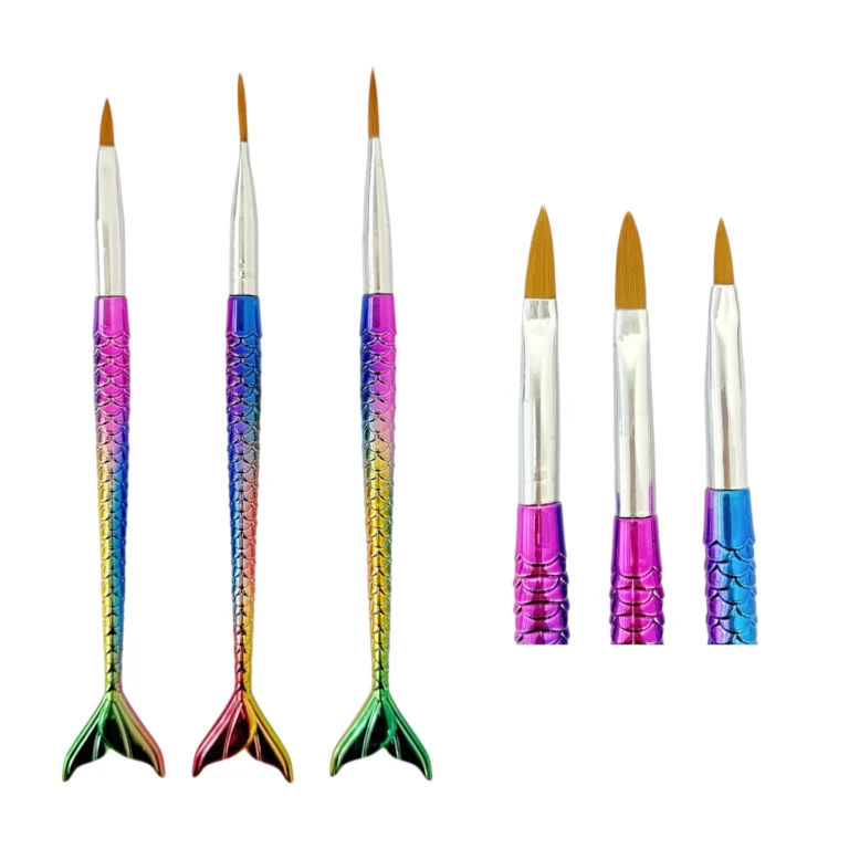 PINCEL P/GEL COLA DE SIRENA X3 COD.