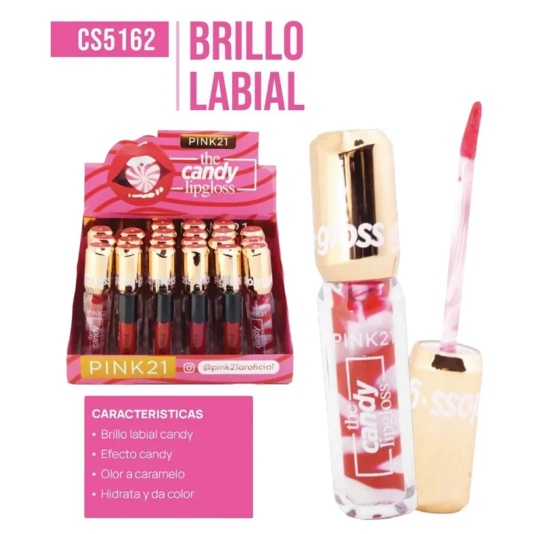 PINK 21 LIP GLOSS CANDY