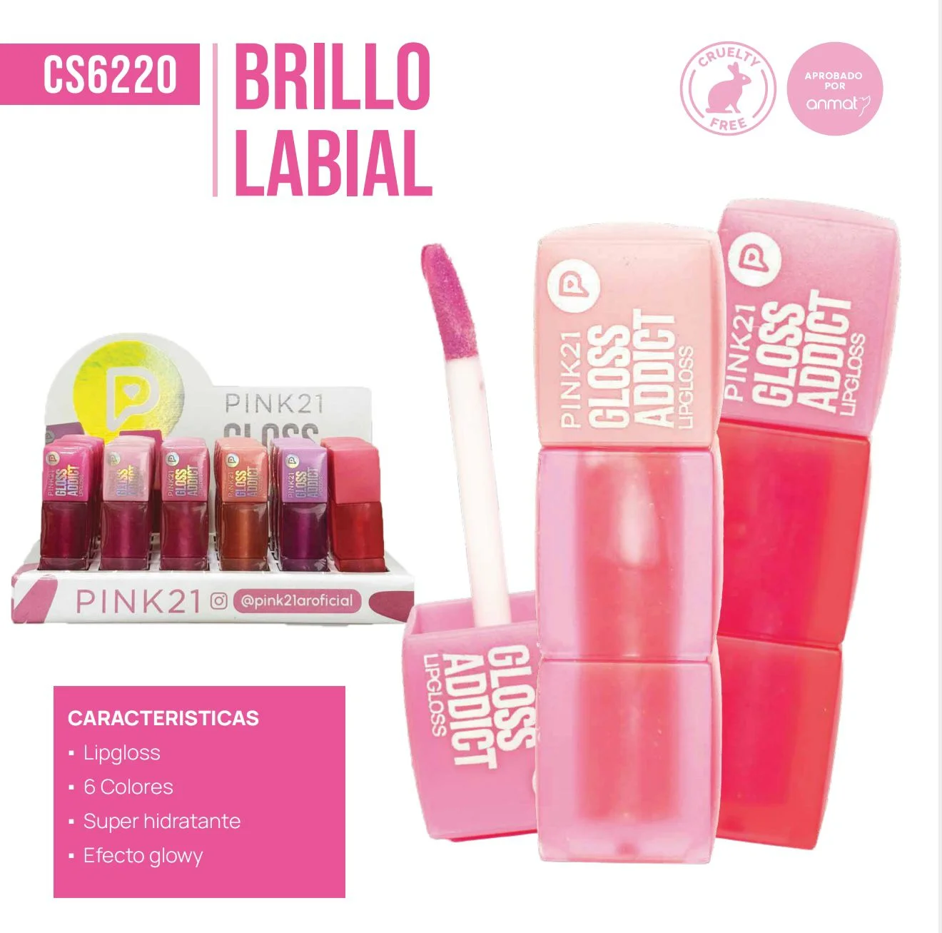 PINK21 LIP GLOSS