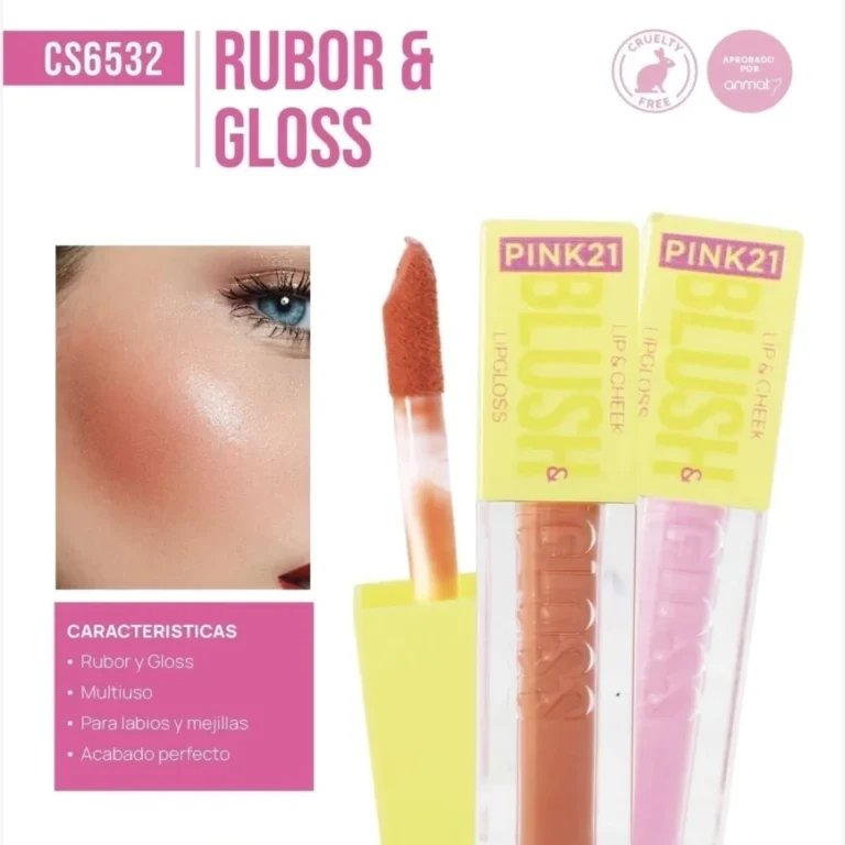 PINK21 LIP GLOSS & RUBOR