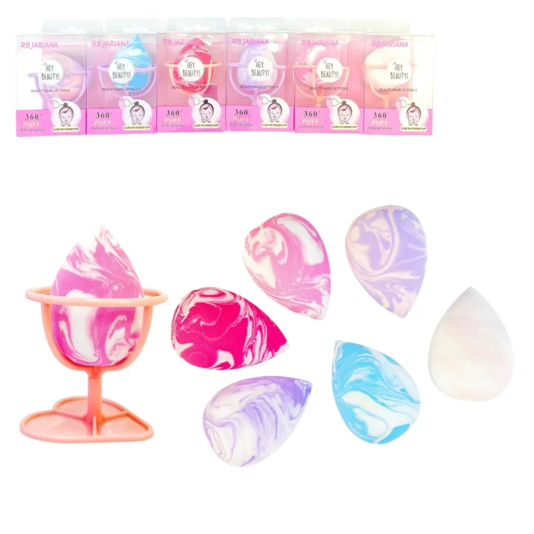 RBJARIANA ESPONJA DE MAQUILLAJE C/ SOPORTE
