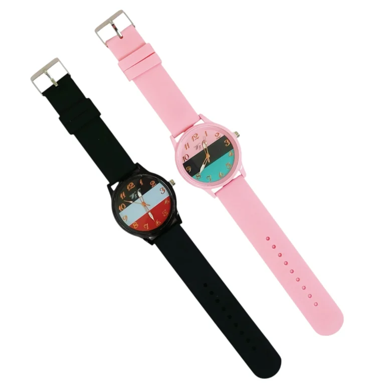 RELOJ DAMAS MALLA GOMA X 12PCS COD.