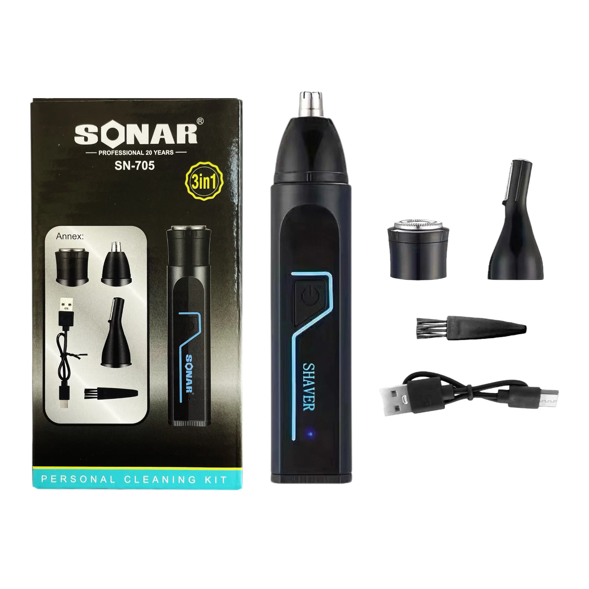SONAR AFEITADOR 3 IN 1