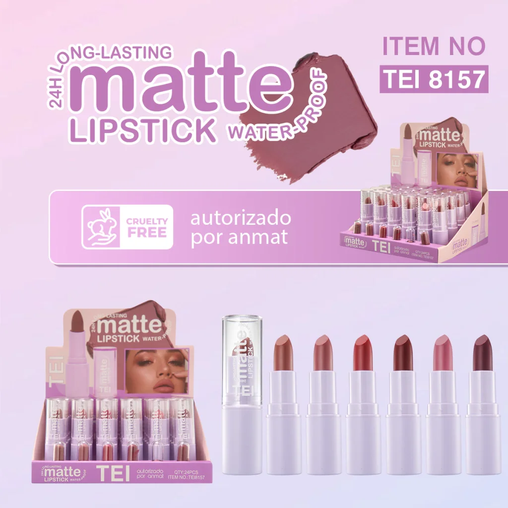 TEI LABIAL EN BARRA MATTE
