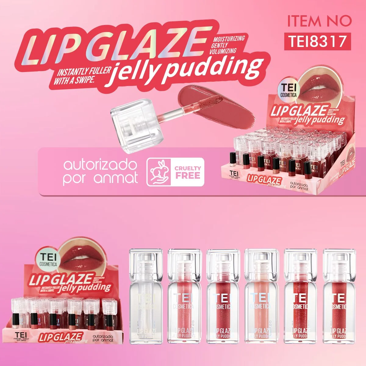 TEI LABIAL GLOSS JELLY PUDDING