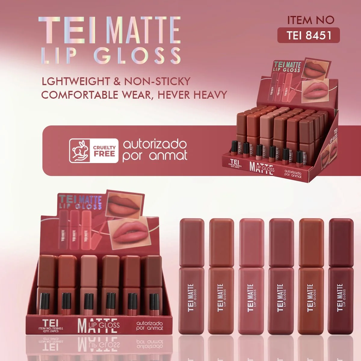 TEI LIP GLOSS MATTE