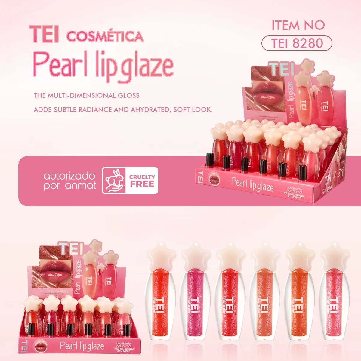 TEI LIP GLOSS PEARL ESTRELLA