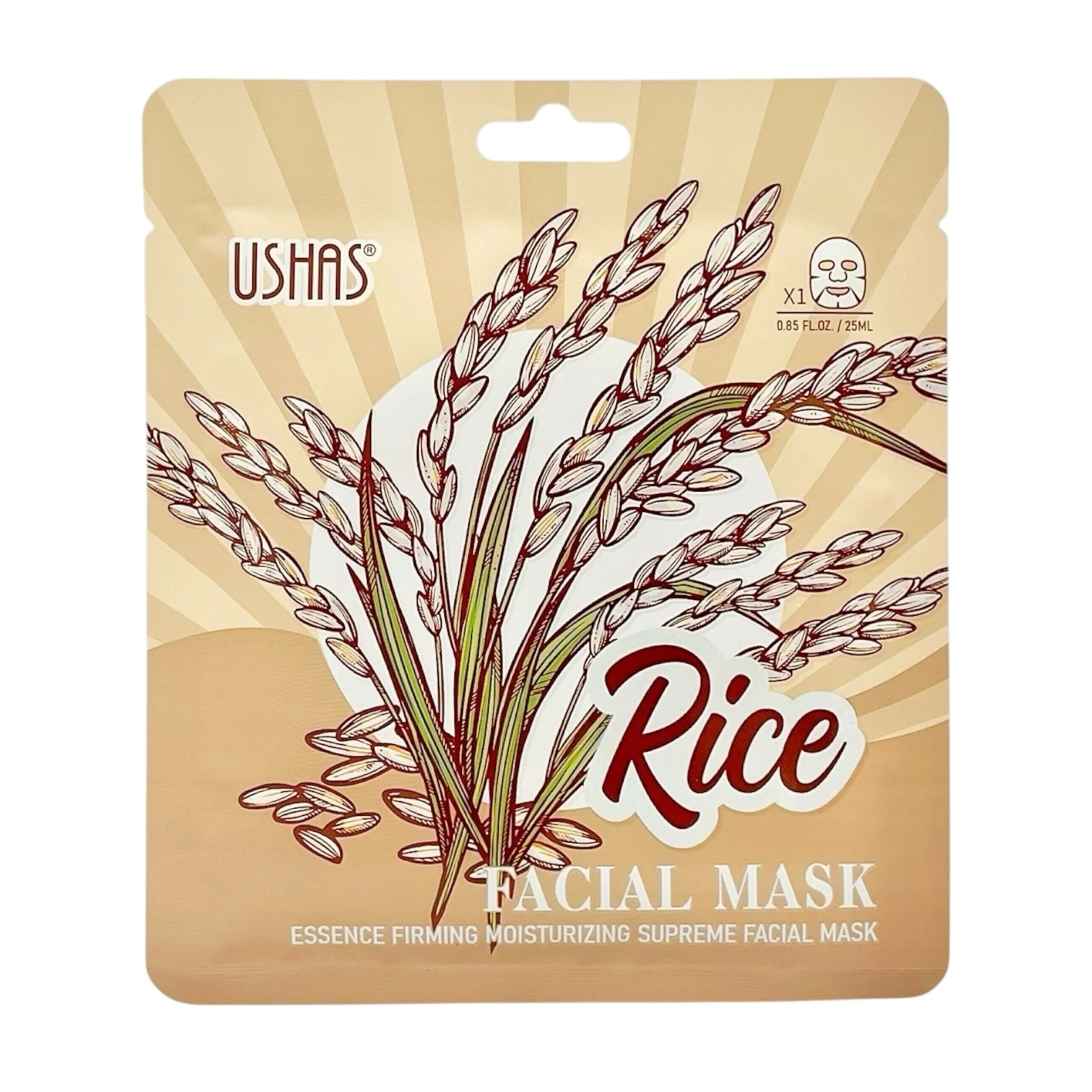 USHAS MASCARILLA FACIAL RICE