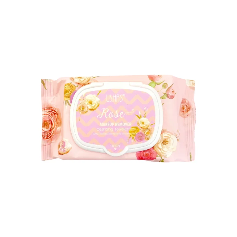 USHAS TOALLITAS DESMAQUILLANTE ROSE