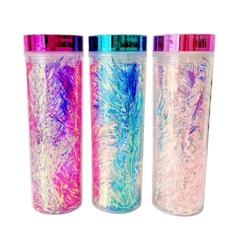 VASO METALIZADO C/ SORBETE 473ML