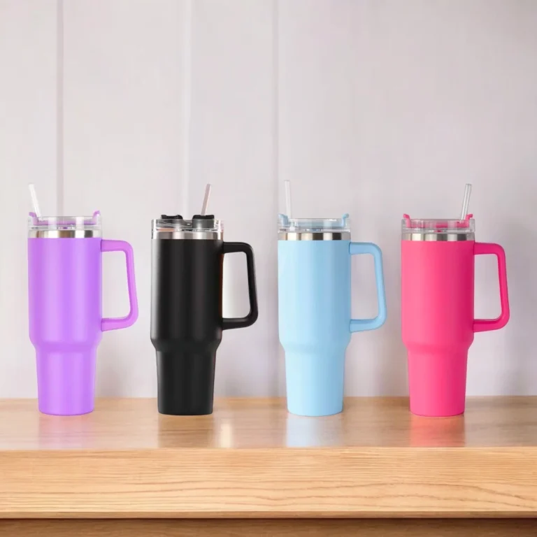 VASO TÉRMICO GRANDE C/ SORBETE 1200ML