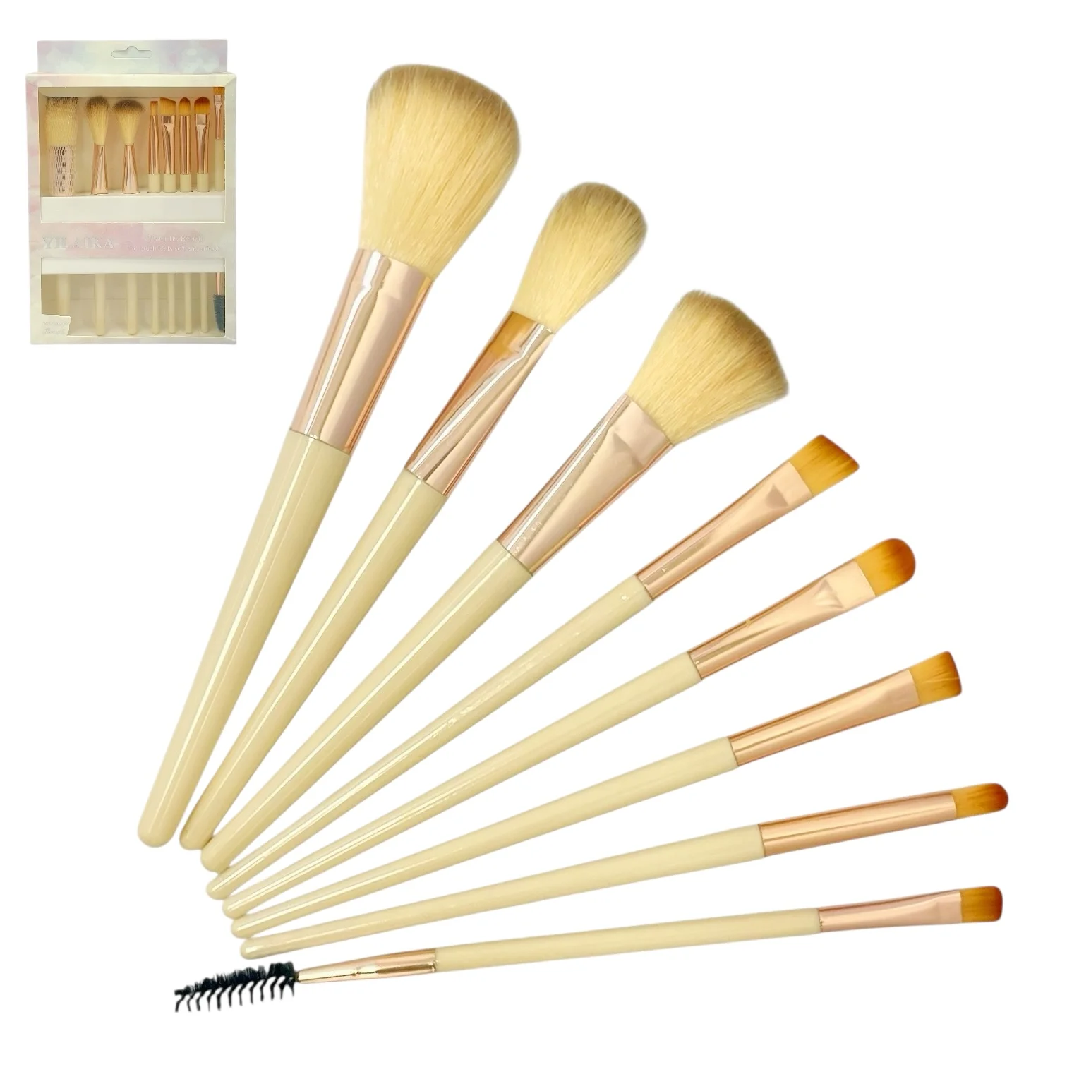 YILAIKA SET BROCHAS 8PCS